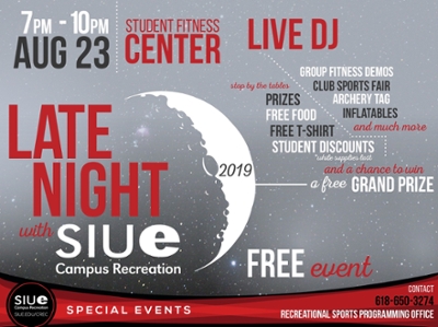 Late Night with SIUE Campus Recreation